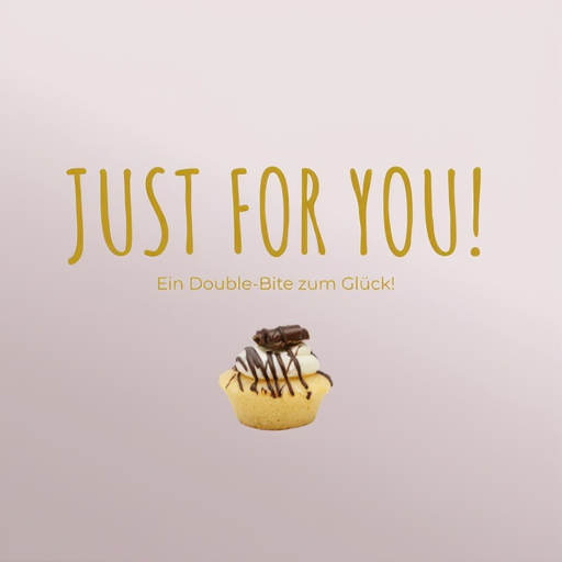 Just For You Occasion Cupcake