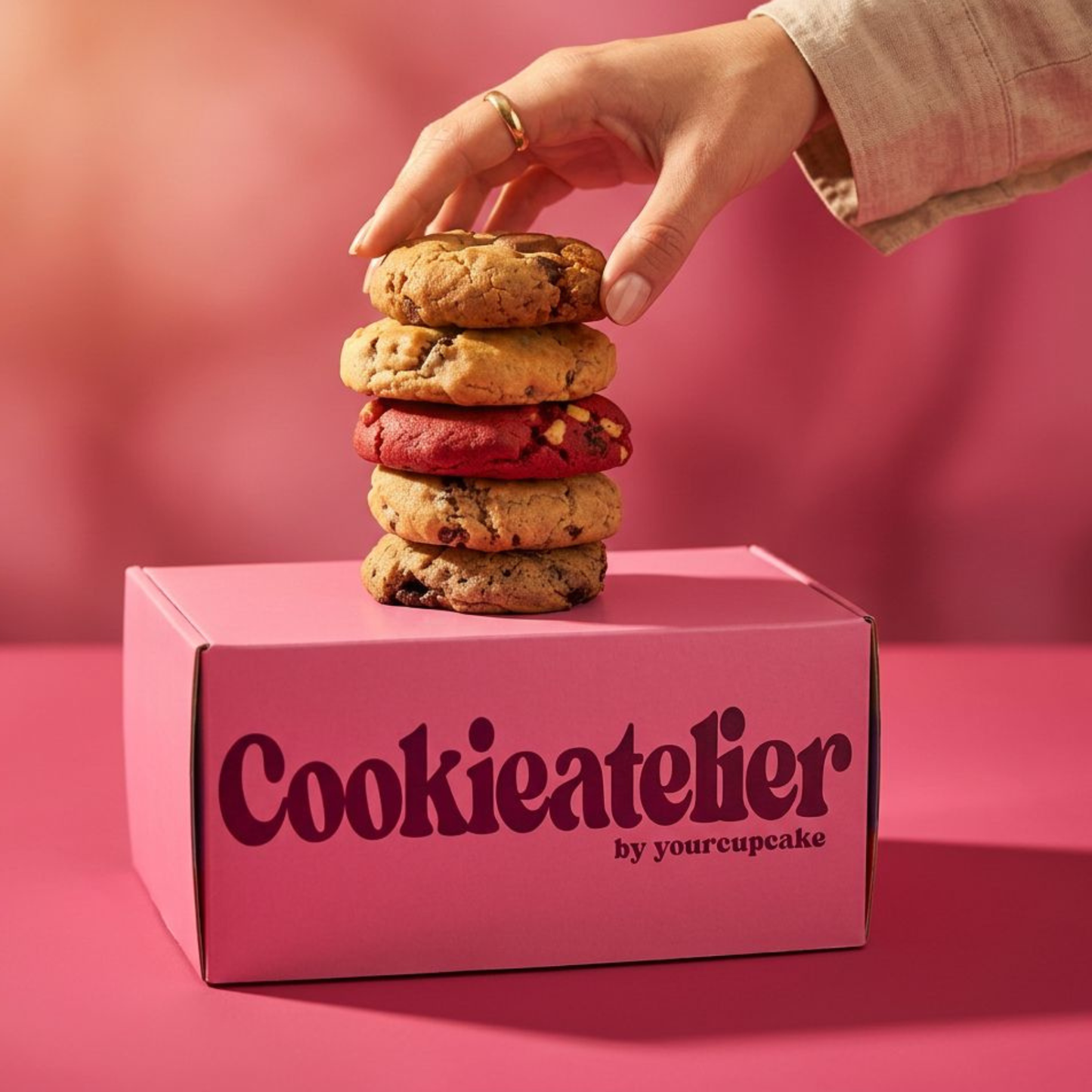 White Chocolate Red Velvet Chunk